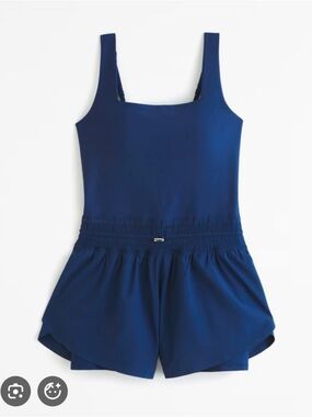 YPB Sculptlux Flyaway Workout Onesie (Navy)